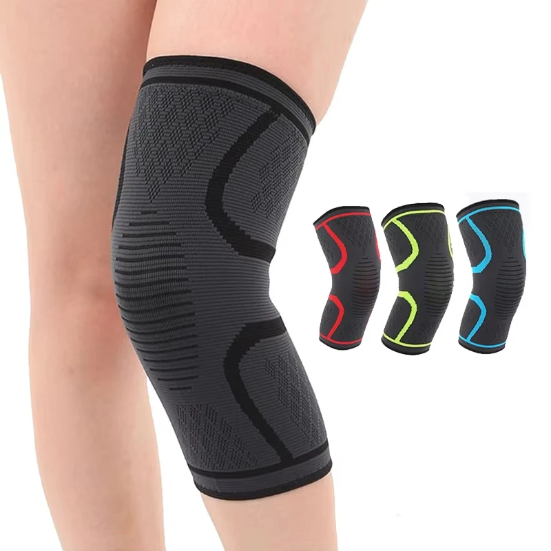 Compression Sleeve Calf - 1PC Elastische Compressie Kniebrace Mouw Sportondersteuning