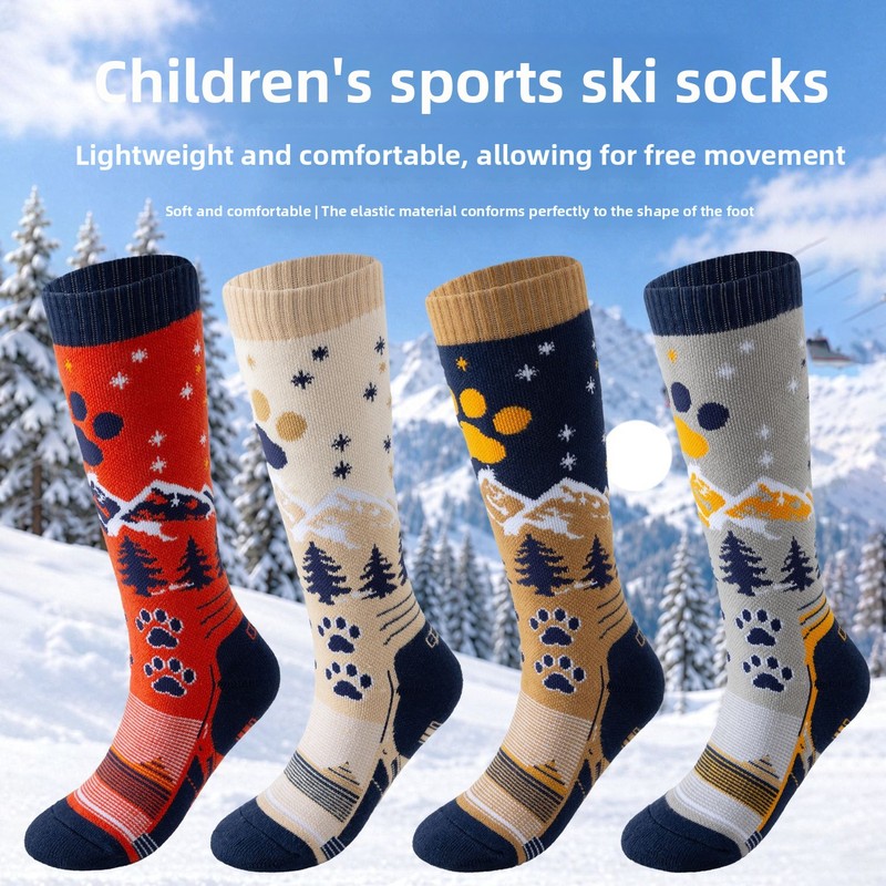 Ski-sokken voor kinderen, dikk - Thermal Sock Winter recensie en prijs