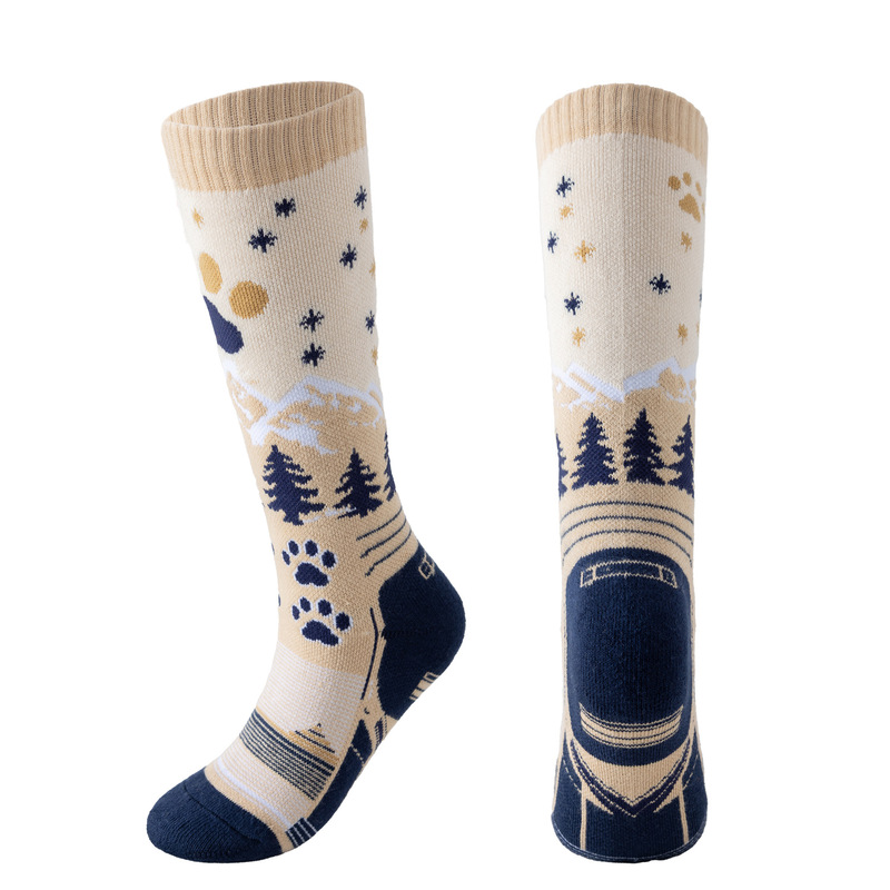 Ski-sokken voor kinderen, dikk - Thermal Sock Winter recensie en prijs