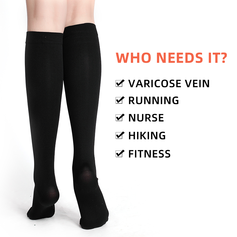 Gesloten teen medische compres - Compression Sock Medical recensie en prijs