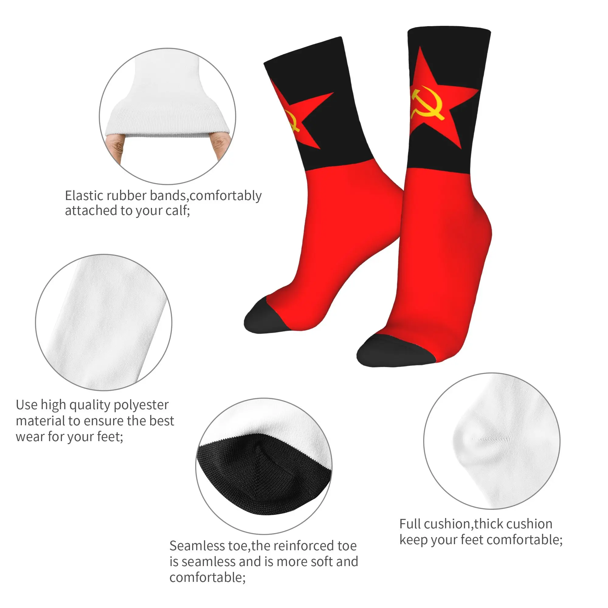 Russische vlag, op maat gemaak - Dress Sock Men recensie en prijs