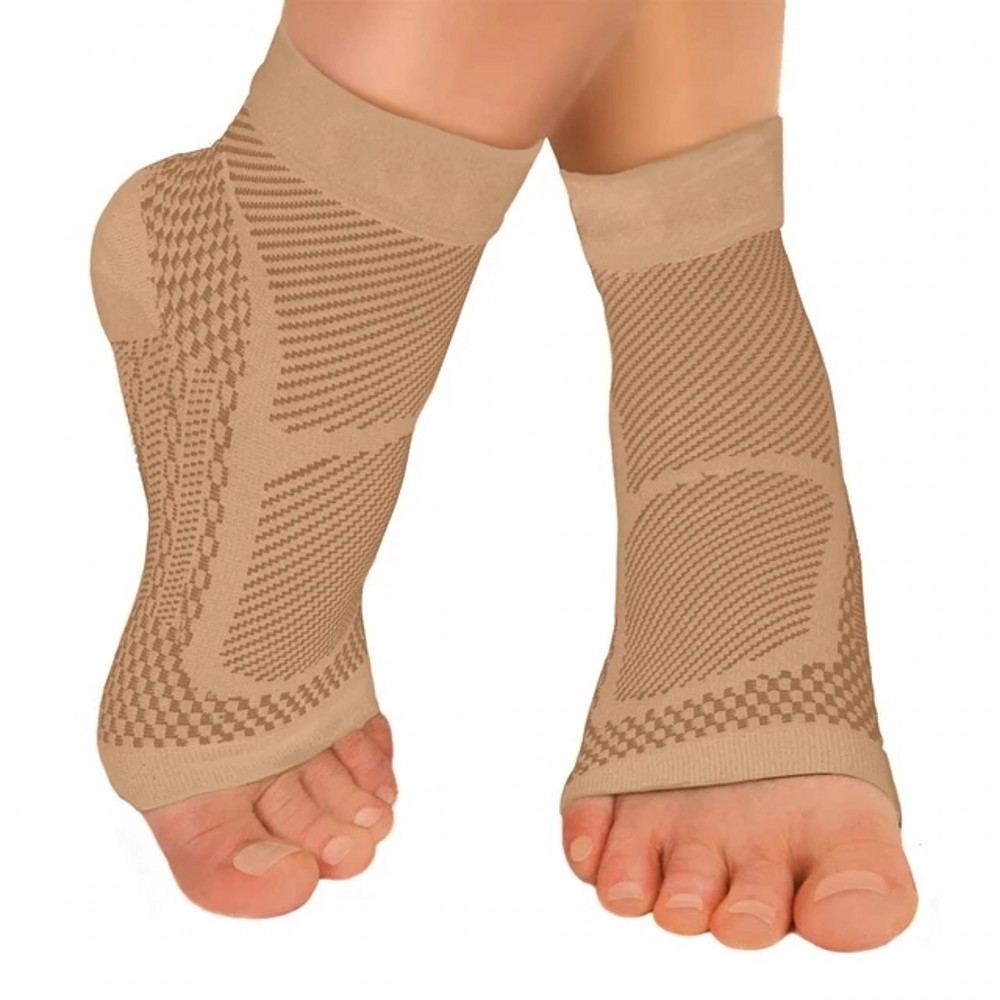 1 Paar Sport Enkelbrace Compre - Ankle Brace Sock recensie en prijs